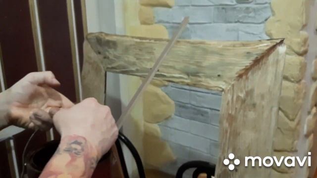 Рамка для зеркала из состареной доски смотреть онлайн