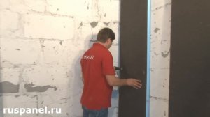 рУСПАНЕЛЬ.  Монтаж панелей РПГ на стену: утепление и гидроизоляция