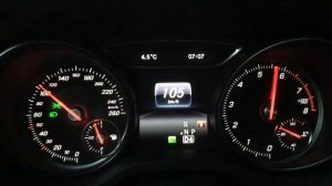 2017 Mercedes-Benz GLA180 0-100 km/h Acceleration