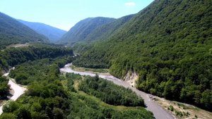 В горах Шатойского района Чеченской Республики