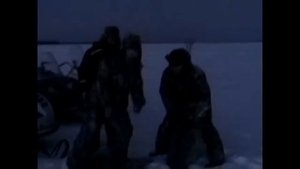 Охота на волков в Архангельской области.