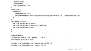 Android : Getting Exception java.lang.NoClassDefFoundError: com.google.firebase.FirebaseOptions aft