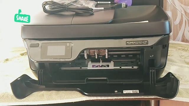 HP DeskJet InkAdvantage 3835 Printer Unboxing and Step by step full setup | Wifi | Flipkart
