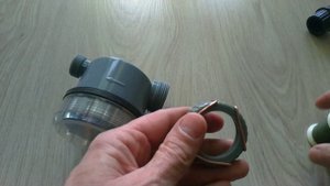 Ремонт накидной гайки поливочного таймера