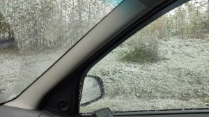 Снег в мае, рязанская область