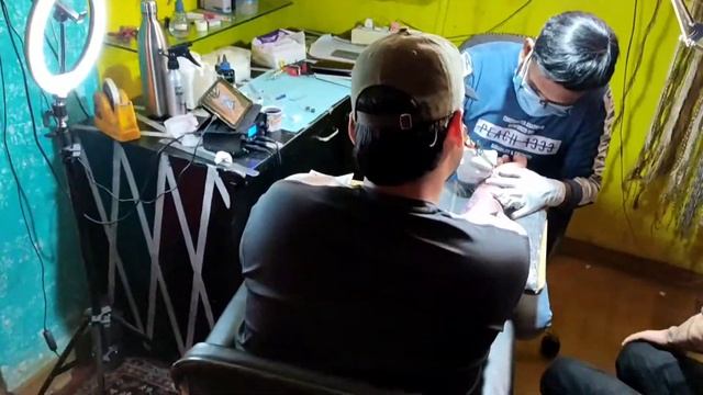 10 Hours Tattoo work || Forearm tattoo design|| Map Tattoo Design|| Angel Tattoo Studio Indore. смотреть онлайн