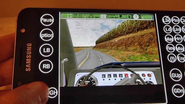 Exagear Gameplay on Ultra Low End Smartphone (Galaxy J7 2016) - Hard Truck 2 v5.3 смотреть онлайн