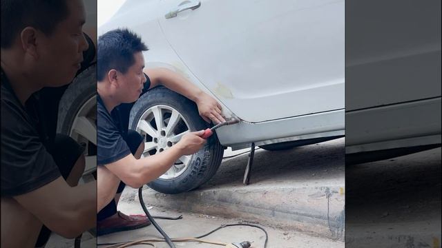 Восстановление гнилых порогов из самодельных элементов Часть 2 смотреть онлайн