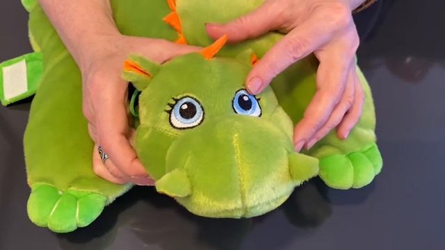 Подушка Дракончик - сладкий новогодний подарок в мягкой игрушке