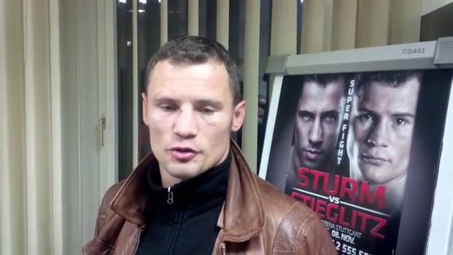Бой Штиглиц - Штурм 8 ноября 2014 Обращение Роберта к болельщикам смотреть онлайн