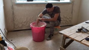 Штукатурю под подоконником Хабез старт 2 5м правило