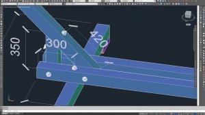 Каркас под гамак из бруса 100х100