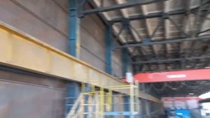 Продление подкранового пути и монтаж опорных балок крана в Волгодонске.