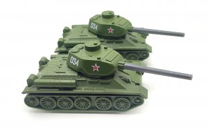 Ремонт игрушечных танков Т34