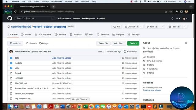 Official YOLOv7 Object Detection | Object Cropping смотреть онлайн