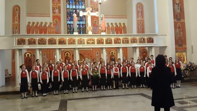 Виступ хору Щедрик в церкві у Гданську - Боже великий, єдиний (2017-10-21) смотреть онлайн