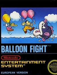 Геймплей очень весёлой игры Balloon Fight или Бой на воздушных шариках)