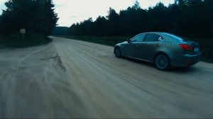 Съемка автомобиля с FPV квадрокоптера