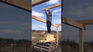 Беседка своими руками (в стиле шале)