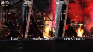 Тесты i7 2600k в стоке, с разогнаной памятью и в полном разгоне