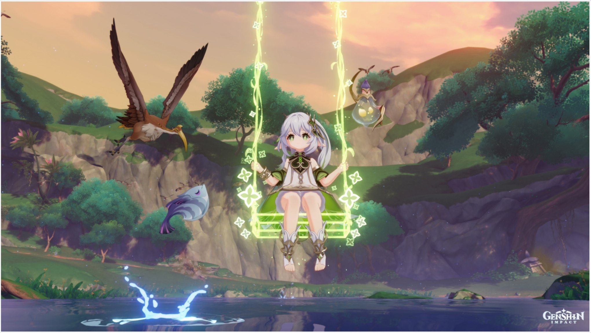 Оазис Вечности Genshinimpact 3/4 | НАКОНЕЦ ТО Я ДОШЛА