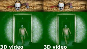 Run Rooms 3D video SBS VR box google cardboard