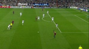 Messi goal vs Madrid - 2011 CL - 1st Leg