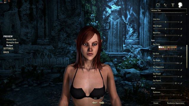 The Elder Scrolls Online - Wood Elf Character Creation смотреть онлайн