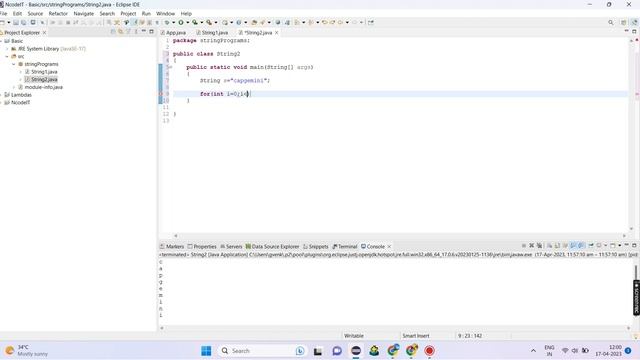 how to print string character by character in java/how to print string in java смотреть онлайн