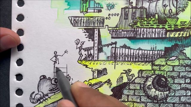 How to draw surrealism