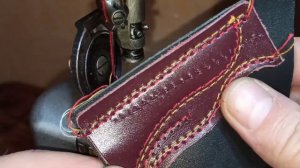 Колонковая двух игольная швейная машина Minerva 72411-102.2. Сервомотор jack-563. Заправка нити.