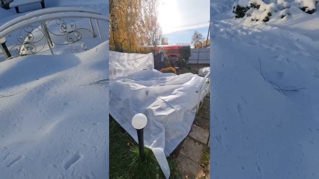 НАКРЫЛО ЛЬДОМ ВСЕ УКРЫТИЯ! Что ДЕЛАТЬ С РОЗАМИ!? смотреть онлайн