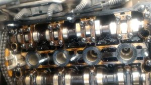 Замена гидронатяжителя цепи часть 2