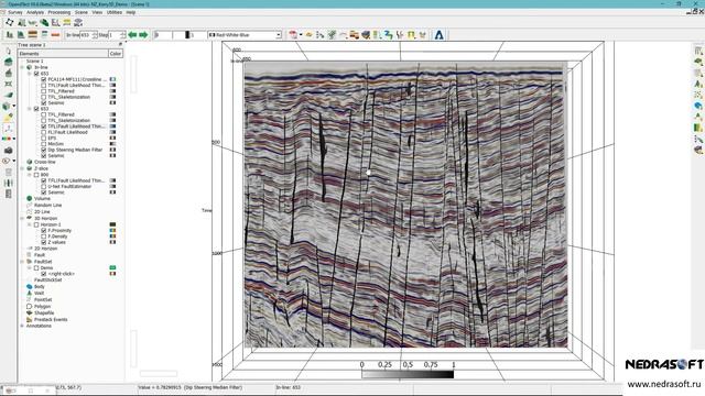 Плагин Fault and Fractures для выявления разломов и зон трещиноватости смотреть онлайн