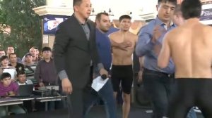 Казах унизил чеченца перед боем