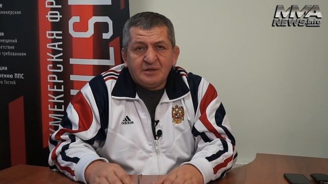 Абдулманап Нурмагомедов: После боя к Хабибу подходили сами ирландцы и благодарили за смелость