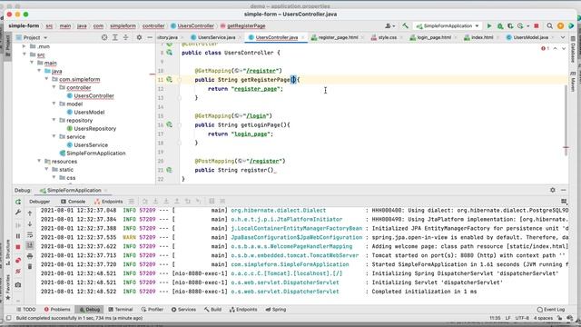 Java Web Project | Create Login and Register Form From Scratch with, Java11, Spring MVC, PostgreSQL