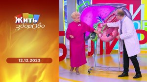 Жить здорово! Выпуск от 12.12.2023