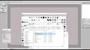 Уроки GIMP, загрузка готовых коллекций кисточек. Графический редактор ГИМП.