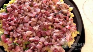 Салат Сельдь под снегом