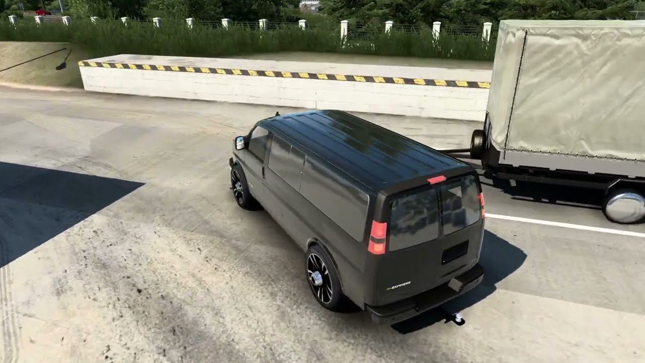 [ATS] Chevrolet Express 3500 Cargo Trailer Delivery смотреть онлайн