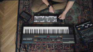 Polyend Seq with Juno-106 Boss DR-770