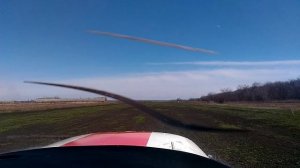 Взлет на самолете cessna