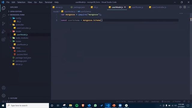 Connect Form With Node.js and MongoDB | Backend | Web Development | Tutorial | IEMLabs