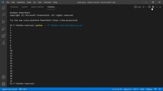 Python Tutorial- While Loops #12 - Lalit Codes