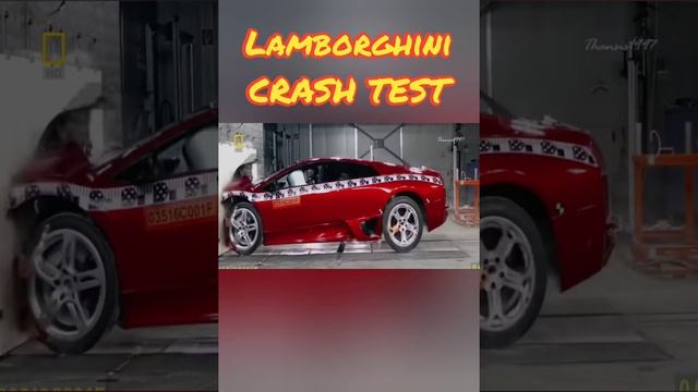 Lamborghini CRASH TEST ??