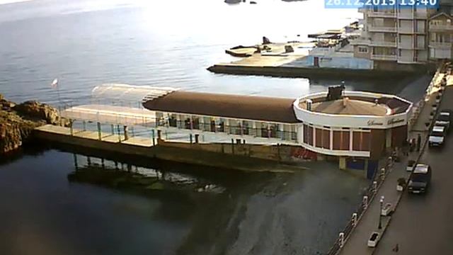 Алушта. Вебкамера "Утес" (21.12.2015-31.12.2015) смотреть онлайн