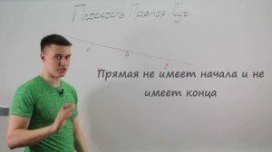 Плоскость, прямая, луч. Видеоурок по математике за 5 класс