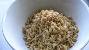 Овсяное печенье на белках с кокосом и ванилью