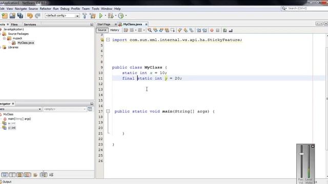 Core Java   19   Understanding final Variable